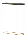 Konsoollaud ADRK Furniture Sili, kuldne/must