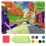 Diamond Painting tikkimine City mosaiik