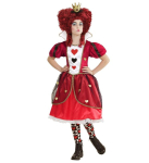 Lastekost&uuml;&uuml;m 'Queen of Hearts' 128 cm
