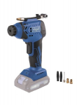 Portable compressor - SCHEPPACH - 20V IXES - LED display - 7 bars - 6 access included - without battery or charger - C-AC20-X