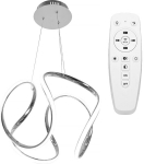 Moodne LED rippvalgusti + PILOT APP385-CP CHROME