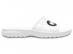 CROCS CLASSIC GRAPHIC SLIDE Naiste flip-flopid valge