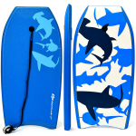 Costway Sup Board Laste Bodyboard Surfilaud Surfilaud Sinine 104 x 52 x 6 cm