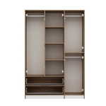 Riidekapp Asir Elina 8165, valge