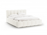 Voodi Micadoni Lupine, 140x200 cm, valge