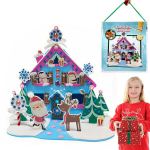 J&otilde;ulumaja kokkupanek vahtpuzzle 3d j&otilde;ulumaja diy