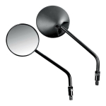 &Uuml;mmargused klassikalise v&auml;limusega mootorratta peeglid M10 2tk.