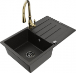 Graniidist k&ouml;&ouml;givalamu Mexen Bruno segisti ja sifooniga, Metallic black/gold