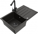 Graniidist k&ouml;&ouml;givalamu Mexen Bruno segisti ja sifooniga, Metallic black/gold/black