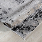 Matto Apollonia 160x220cm valge-hall, Matto Apollonia 160x220cm valkoinen-harmaa