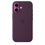 Apple iPhone 16 Silicone Case with MagSafe Plum MYY43ZM/A