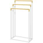 R&auml;tikuhoidja R&auml;tikuhoidja komplekt 3 r&auml;tikusiini, t&ouml;&ouml;stusdisain, bambus, 45 x 22,5 x 86 cm, valge + naturaal
