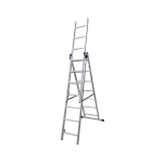 Multifunktsionaalne alumiiniumredel, Drabest Home, 3x7, 150 kg