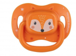 Silikoonist s&uuml;mmeetriline lutt Canpol Babies Cute Animals, 6-18 kuud