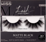 Faux Mink Matte Black Velvet Kiss v&otilde;ltsripsmed