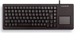 Cherry klaviatuur Xs Touchpad must