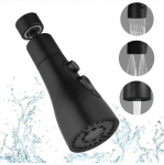 K&ouml;&ouml;gisegisti otsik aeraatoriga, segisti aeraator, 8x15 cm, must