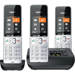 Gigaset telefon COMFORT 500A trio h&otilde;bedane-must