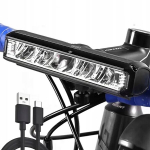 Eesmine jalgratta LED lamp Empirelight, must