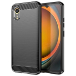 &bdquo;Carbon&ldquo; K&otilde;va silikoon (TPU) kaaned - must (Galaxy Xcover 7)