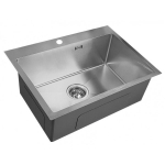 Roostevabast terasest valamu D6045H SATIN sifooniga