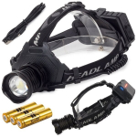 Eesmine LED esilatern cree xhp70, must