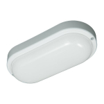 Ovaalne lamp 8W 4000K IP64, valge