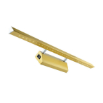 riton led 6w antic brass 4000k dekoratiivne smd led laevalgusti STR&Uuml;HM 108 x 555 x 55 mm