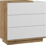 Kummut Meblocross Hybrid Hyb-09 3S, helepruun/valge