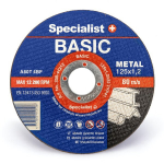 Metalli l&otilde;ikeketas Specialist+ Basic, 125x1,2x22 mm
