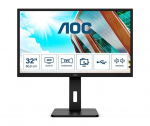 Monitor AOC Q32P2 31.5" QHD IPS 75Hz 250cd/m&sup2; 4ms