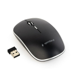 Juhtmevaba optiline hiir - Gembird - MUSW-4BS-01 - Must - 4 nuppu - DPI reguleeritav 800-1600