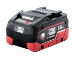 Metabo LiHD akupakett 18 V 5,5 Ah liitiumioonaku. CAS s&uuml;steem