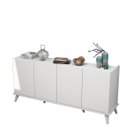 Konsoollaud Kalune Design Elegante 1602, valge