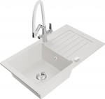 Graniidist k&ouml;&ouml;givalamu Mexen Pablo koos segisti ja sifooniga, White+White/Chrome