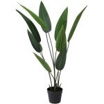 Kunstlik Strelitzia mustas potis 110