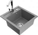 Graniidist k&ouml;&ouml;givalamu Mexen Vito koos segisti ja sifooniga, grey+chrome