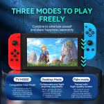 Nintend Switch Gamepad 2 vibratsioonimootor 6 Axis Giratooth 5.2 Nintendo_ jaoks, Purpleorange