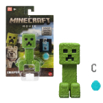 Mattel Minecraft Movie Creeper Actionfigur und Zubeh&ouml;r (Spielset mit 10 cm Figur)