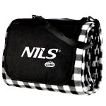 NC2311 PIKNIKU TEKK VALGE JA MUST 200x200 CM PE + ALU NILS CAMP