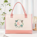 riidest kott, roosa, M