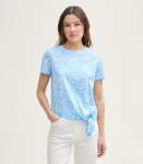 Tom Tailor naiste T-s&auml;rk 1040186*38267, helesinine/valge