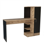 Kirjutuslaud Kalune Design CT2, pruun / must