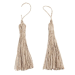 Kahekordne/n&ouml;&ouml;r Tutt Ripats Kaunistus, Original Color Total Length 16cm Tassel 10cm (5pcs)