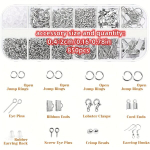 T&ouml;&ouml;riistakomplekt, 850pcs-silvery-1box