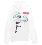 Difuzed Hatsune Miku Zipper Hoodie - White