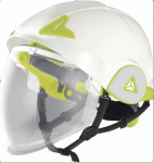 Kaitsekiiver, reguleeritav, sisset&otilde;mmatava visiiriga elektri ONYX2, Delta Plus