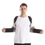 Hingav r&uuml;hikorrektor terasplaatidega - Laiad &otilde;lapaelad rangluu korrigeerimiseks , 3XL