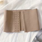 Elegantne Pluss Suuruses Talje V&ouml;&ouml; Kolmerealise Konksuga - &Otilde;mblusteta Hingav V&ouml;&ouml;treener Salenemisele ja S&uuml;nnitusj&auml;rgseks Taastumiseks , 1XL