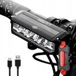 Led jalgratta esituli v&otilde;imas + tagumine